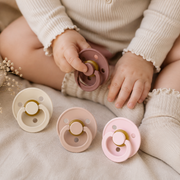 Bibs Colour 4 pack - ivory/blush/woodchuck/blossom - size 2