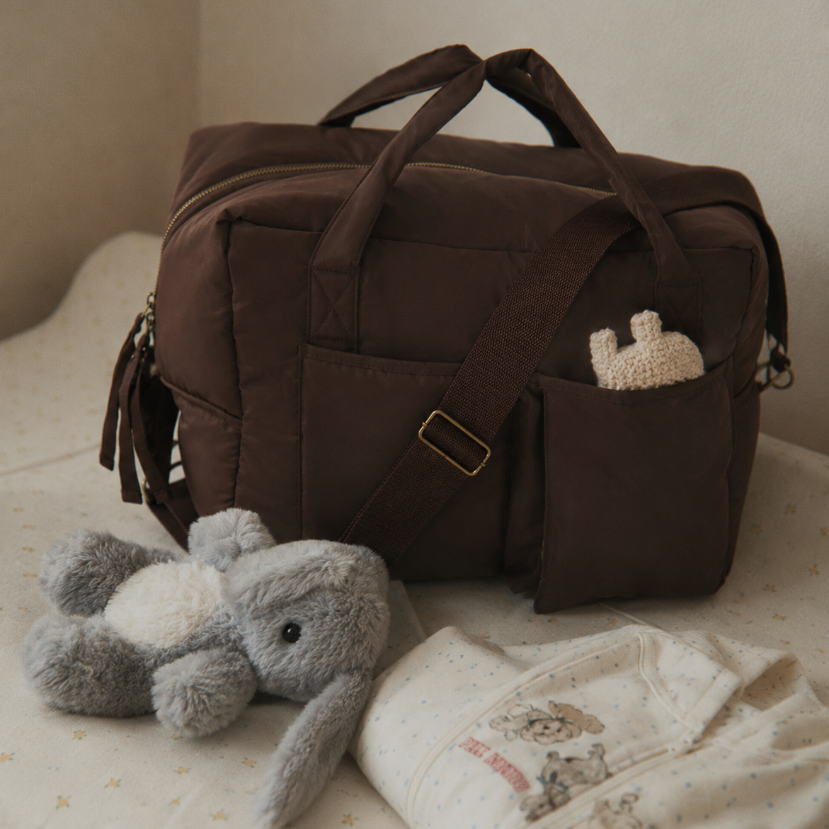 Konges Sløjd ALL YOU NEED BAG CHOCOLATE BROWN