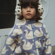 Konges Sløjd JODY TEDDY JACKET SWAN GRS