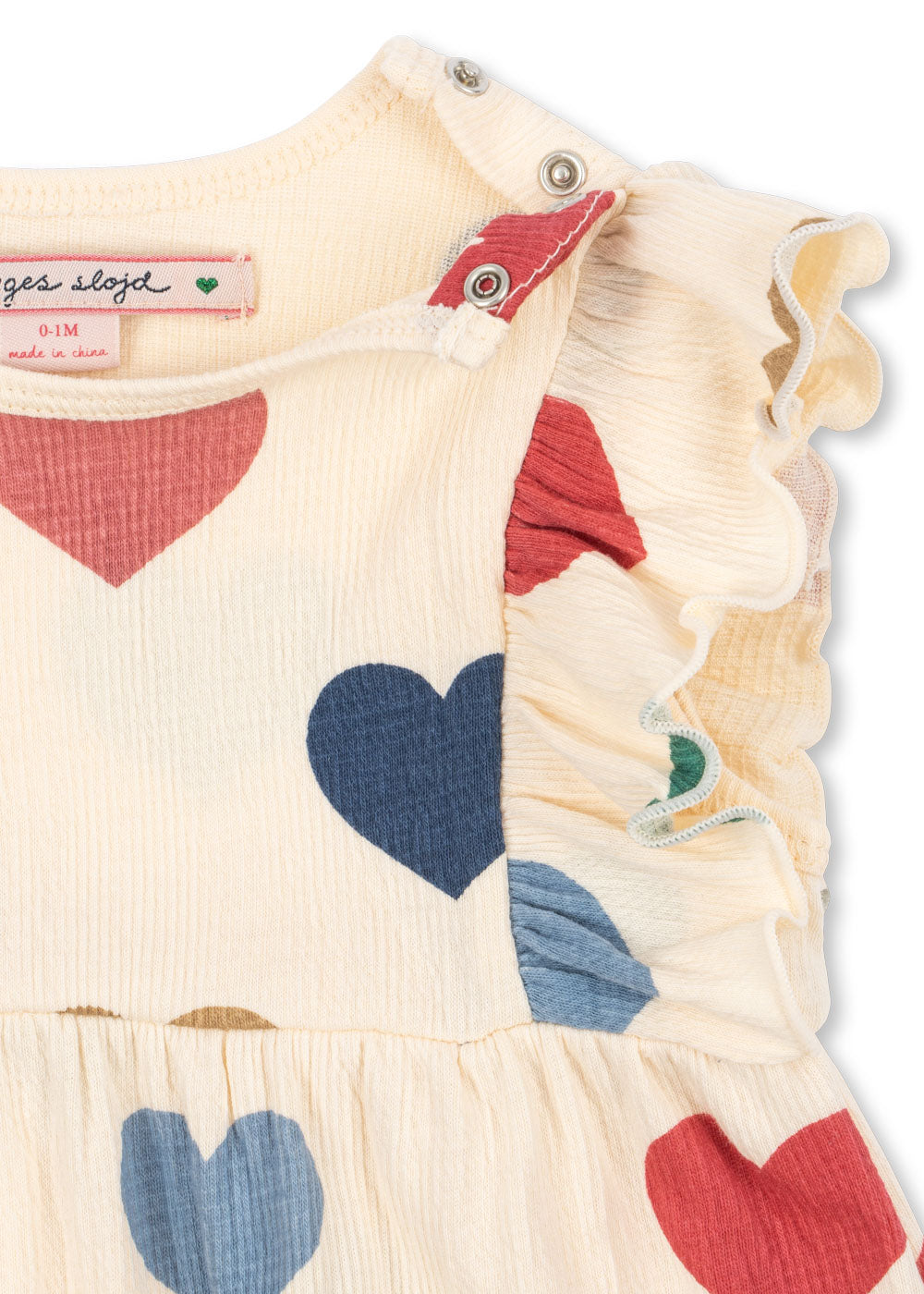 Konges Sløjd CHLEO FRILL ROMPER GOTS