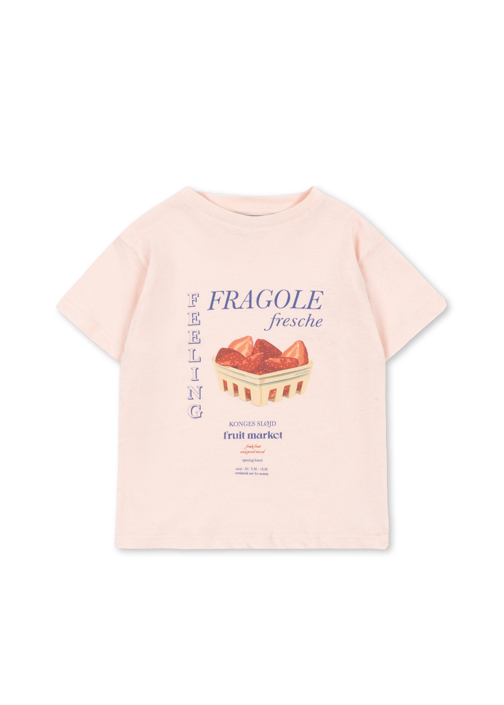Konges Sløjd ERA TEE OCS - CREOLE PINK