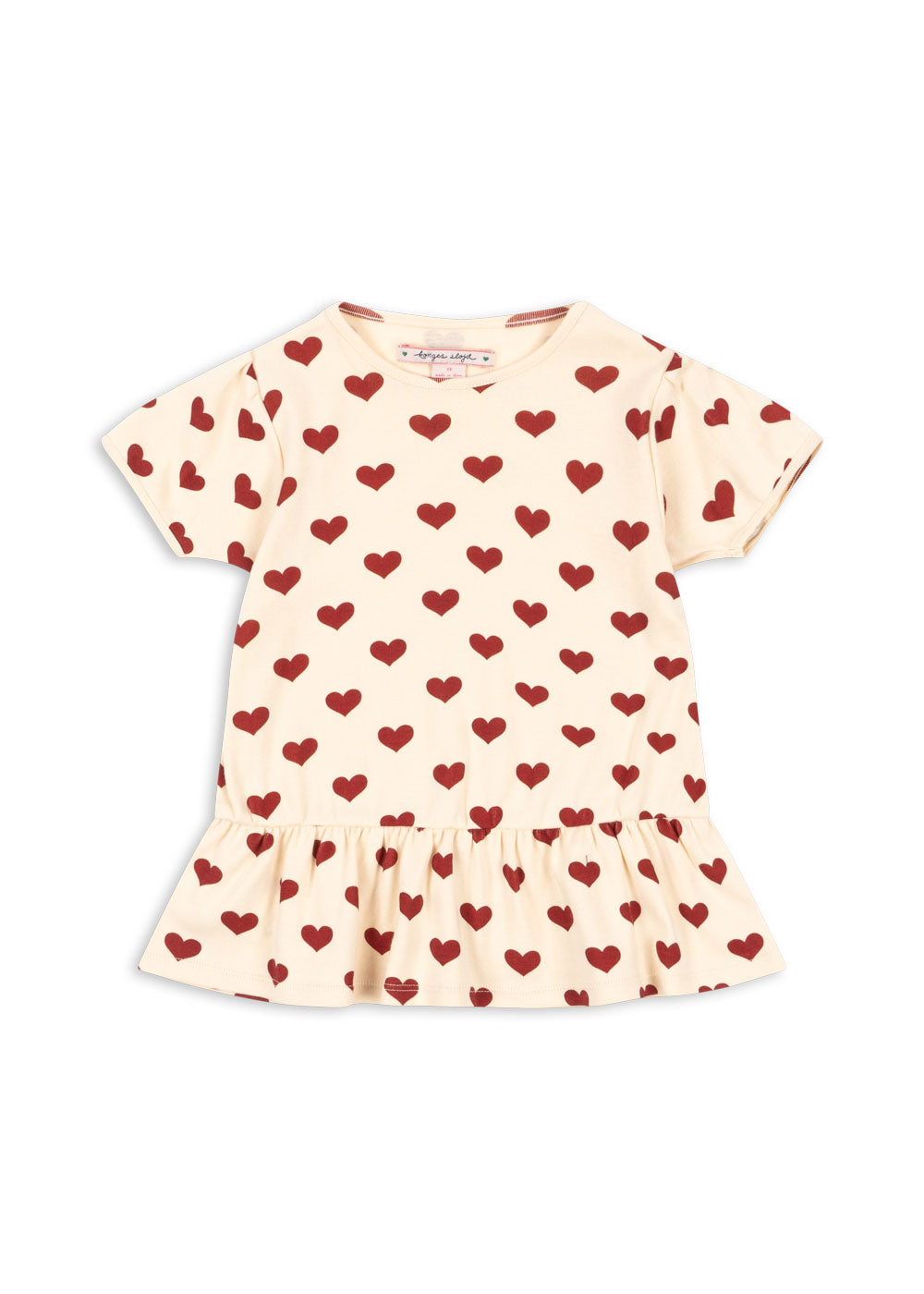 Konges Sløjd BASIC FRILL TEE GOTS