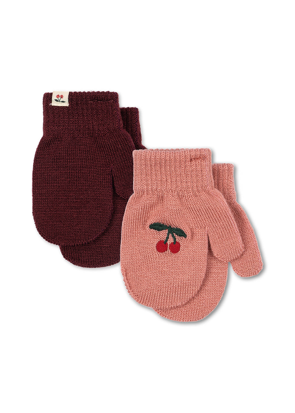 Konges Sløjd 2 PACK FILLA MITTENS SORBET