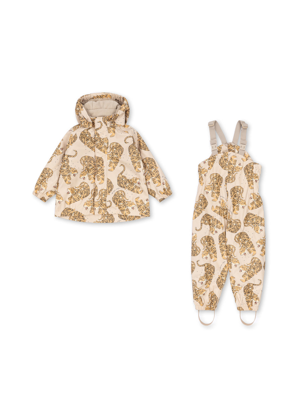 Konges Sløjd RAINY PALME SET PANTHERA BEIGE 92/2Y