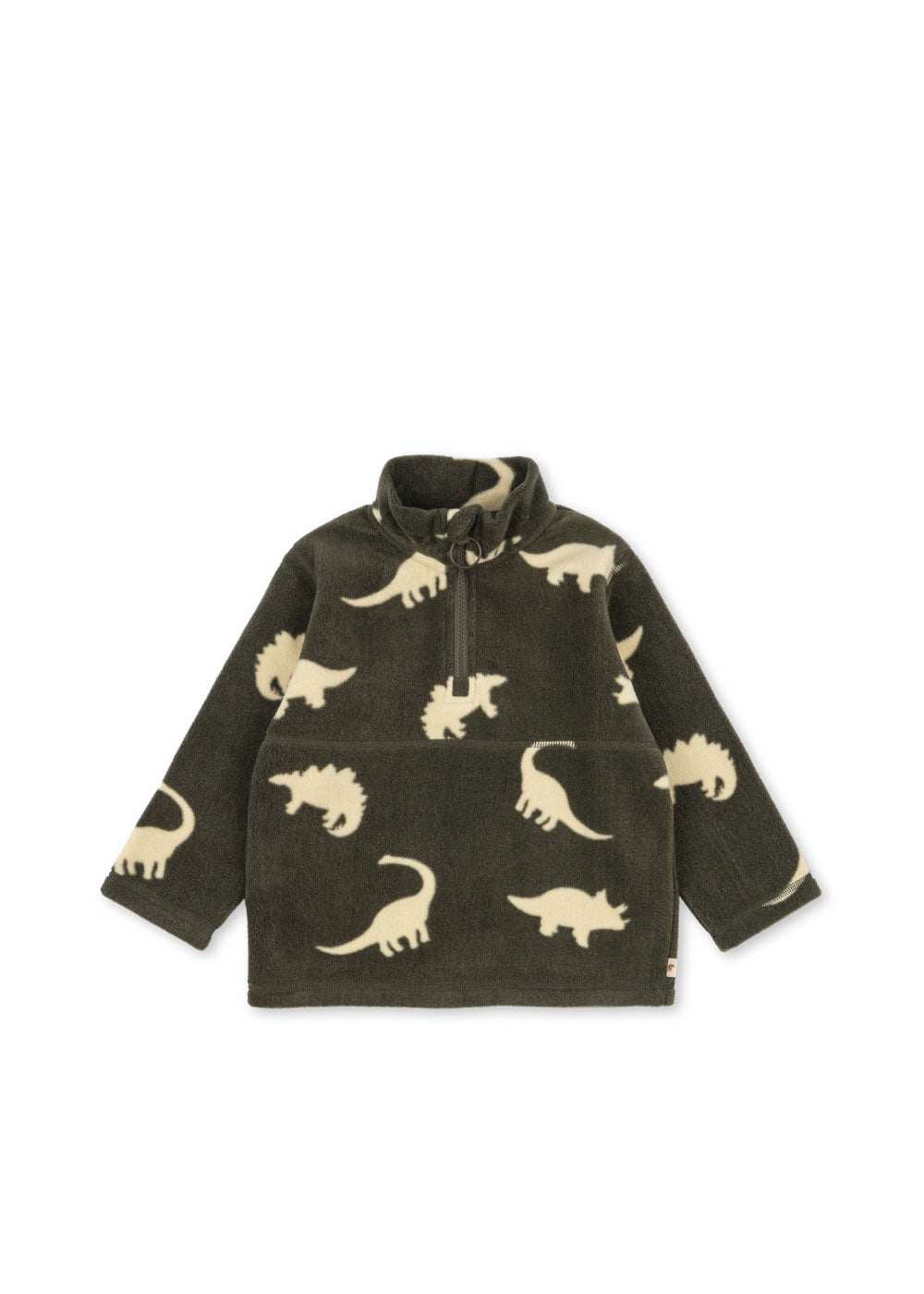 Konges Sløjd TAVI FLEECE SWEATSHIRT GRS DINO SILHOUETTE