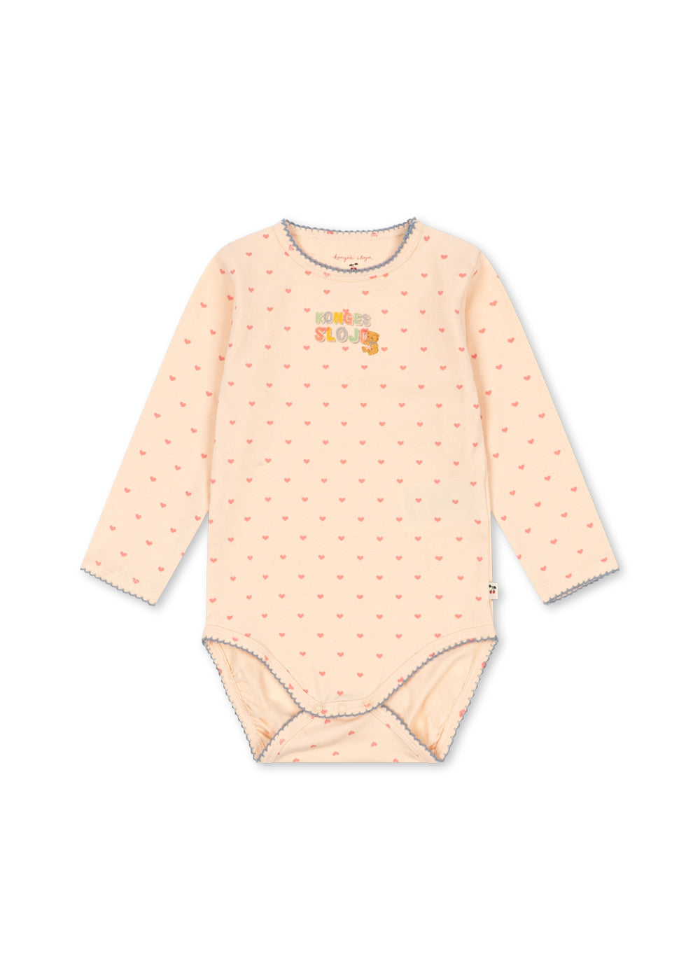 Konges Sløjd BASIC LS BODY GOTS TEDDY COEUR 80/12m