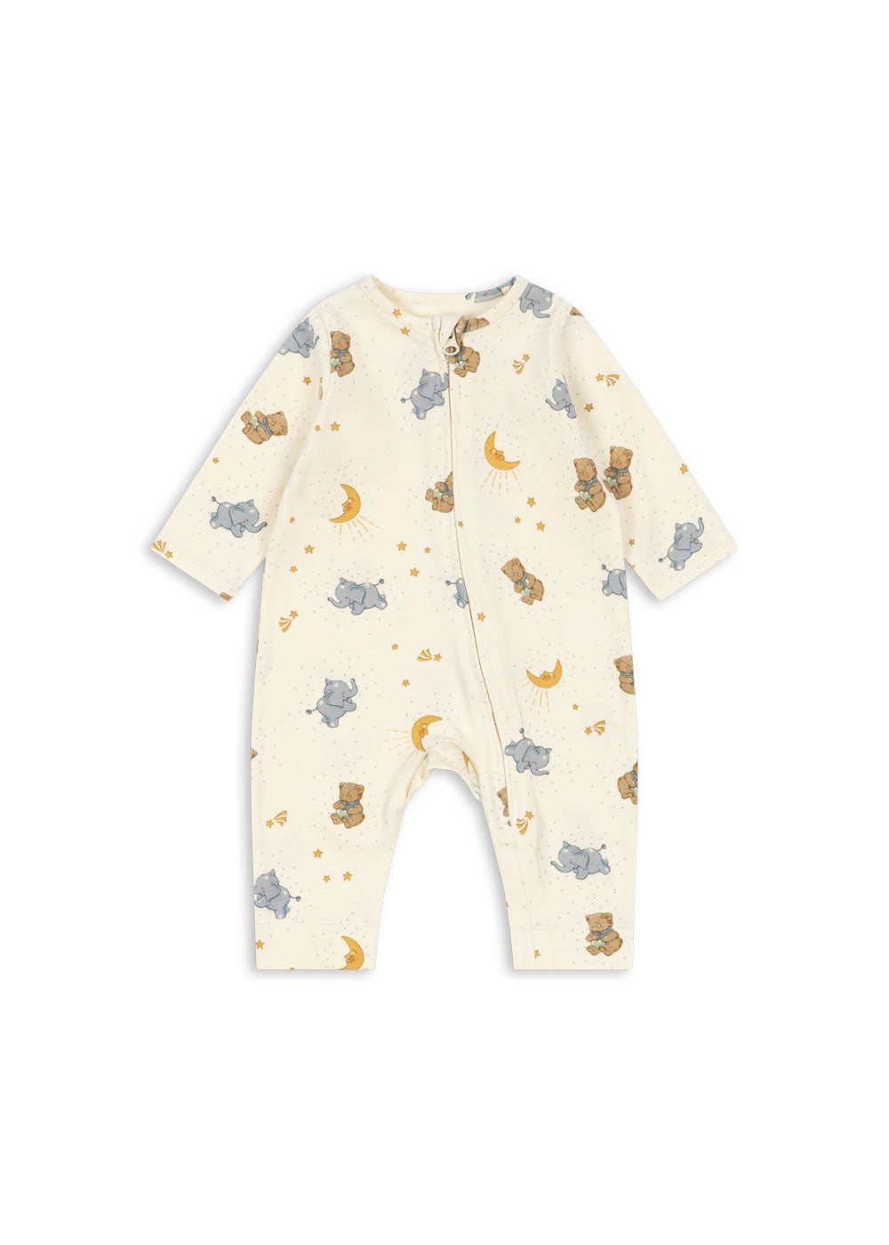 Konges Sløjd BASIC ZIP ONESIE GOTS CUCCIOLO