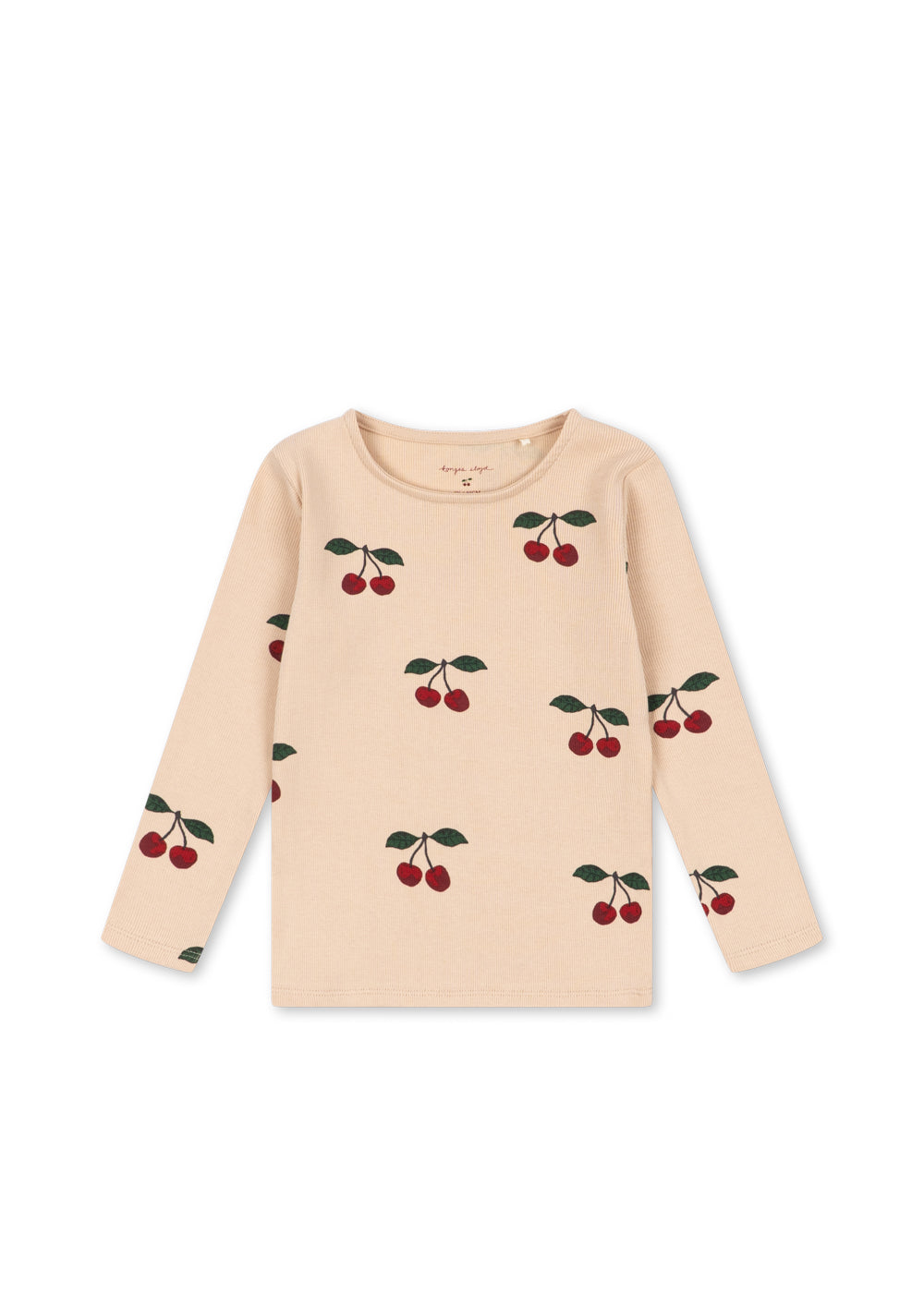Konges Sløjd ELLA LS TEE GOTS MA GRANDE CERISE 116/6Y