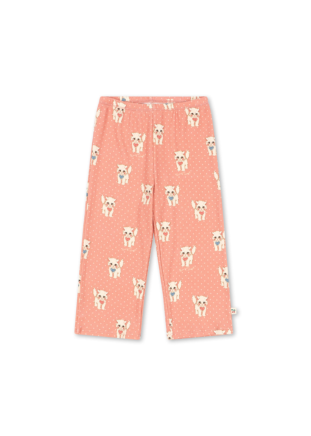 Konges Sløjd ELLA PANTS GOTS CIAO MIAO ROSE 116/6Y
