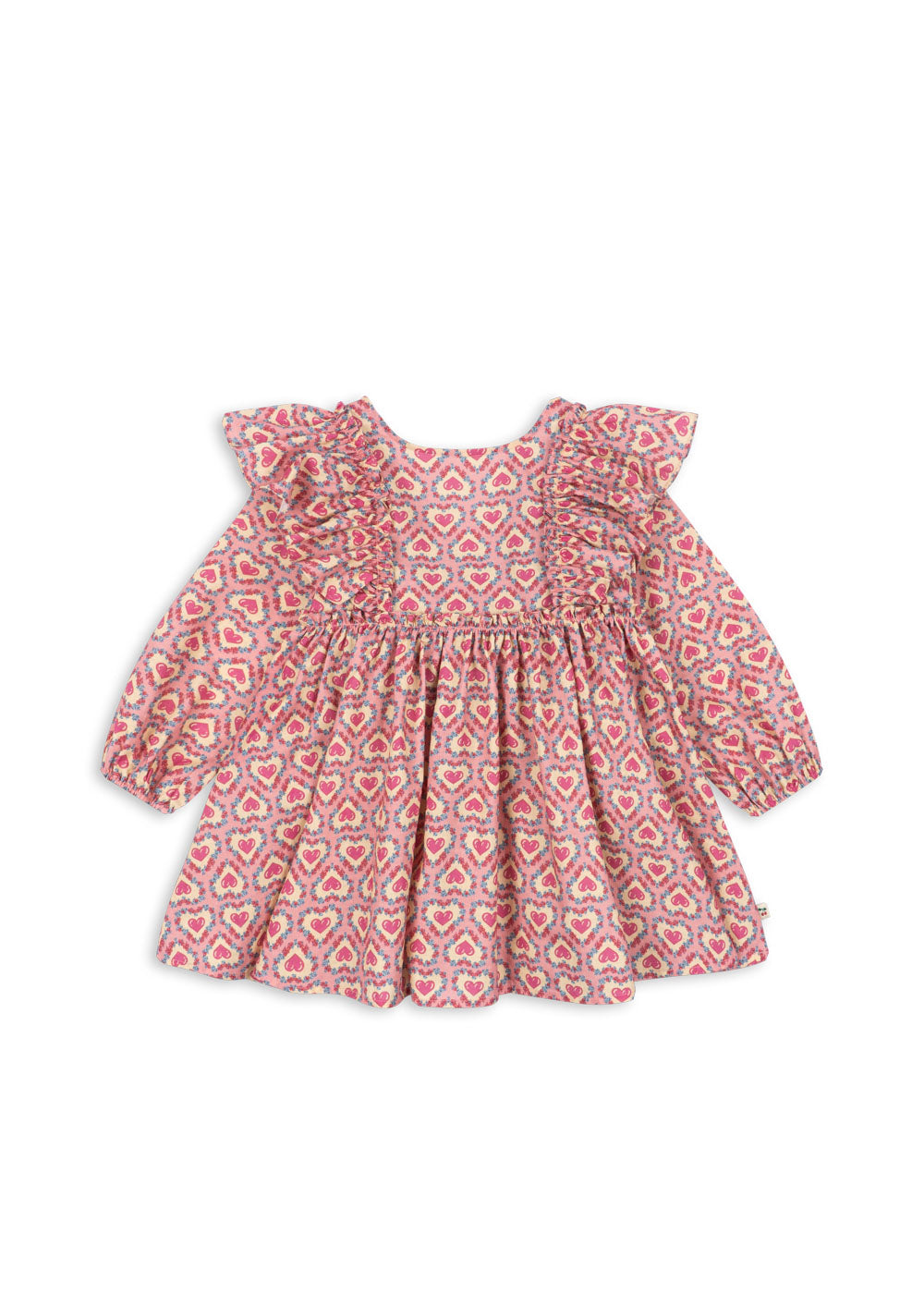 Konges Sløjd EVIA LS BOW DRESS GOTS