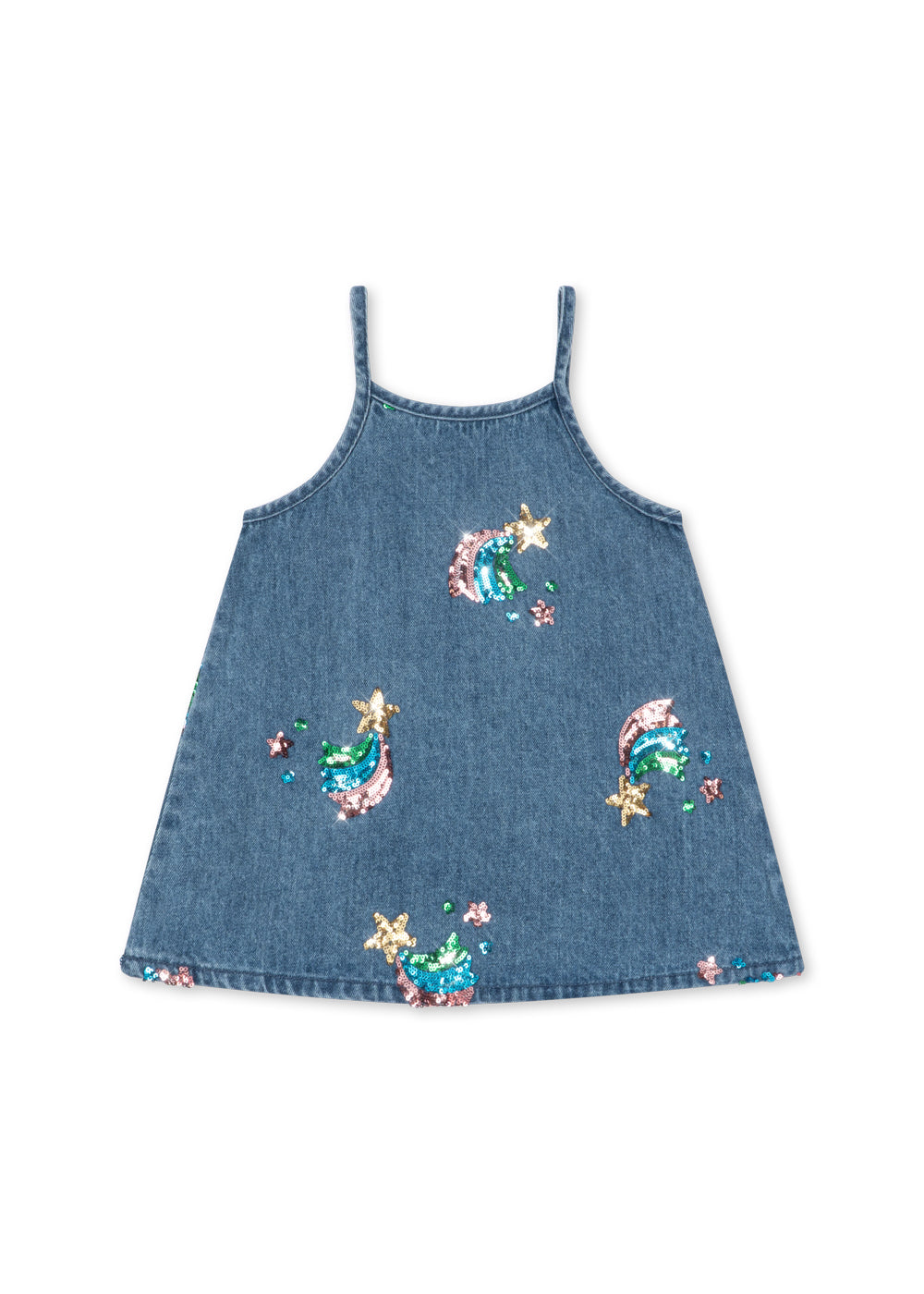 Konges Sløjd MAGOT SEQUIN STRAP DRESS GOTS