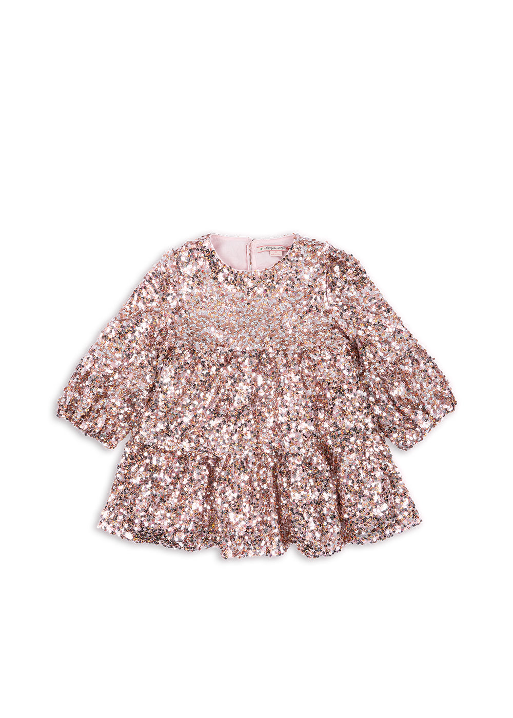 Konges Sløjd Lila Sequins dress - Grey/Rosa