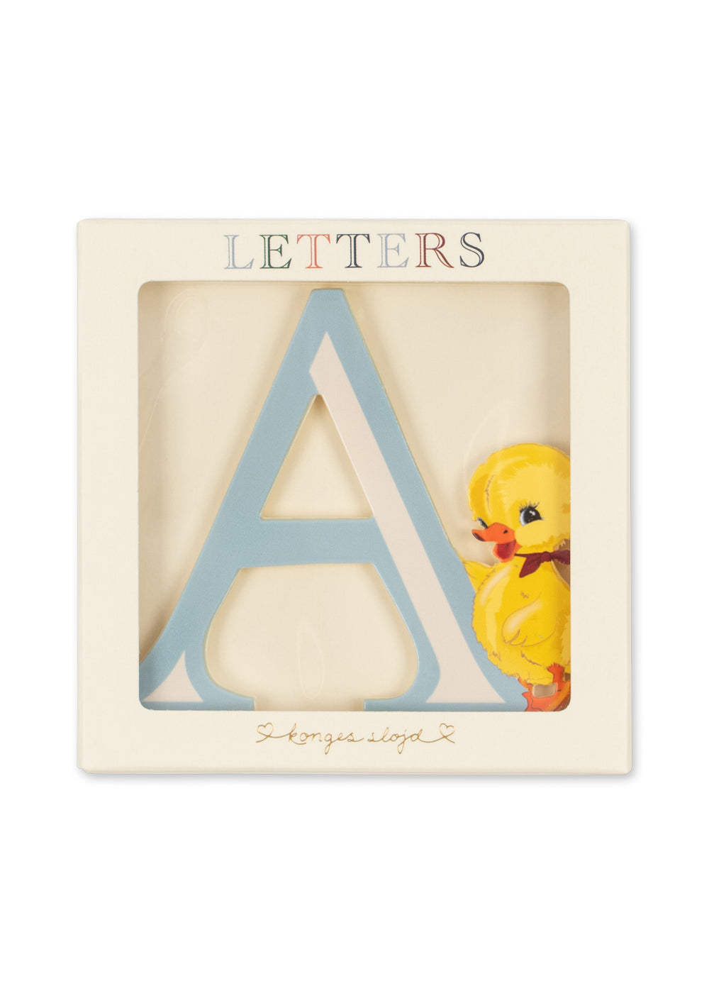 Konges Sløjd ABC DOOR LETTERS