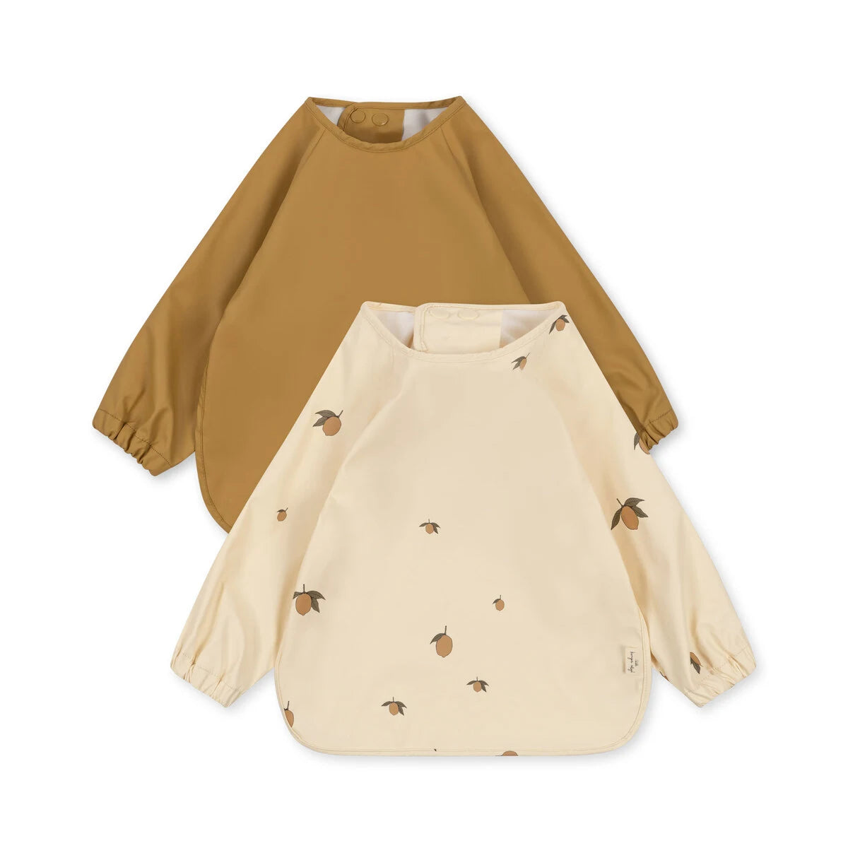 2 pak langærmet hagesmæk