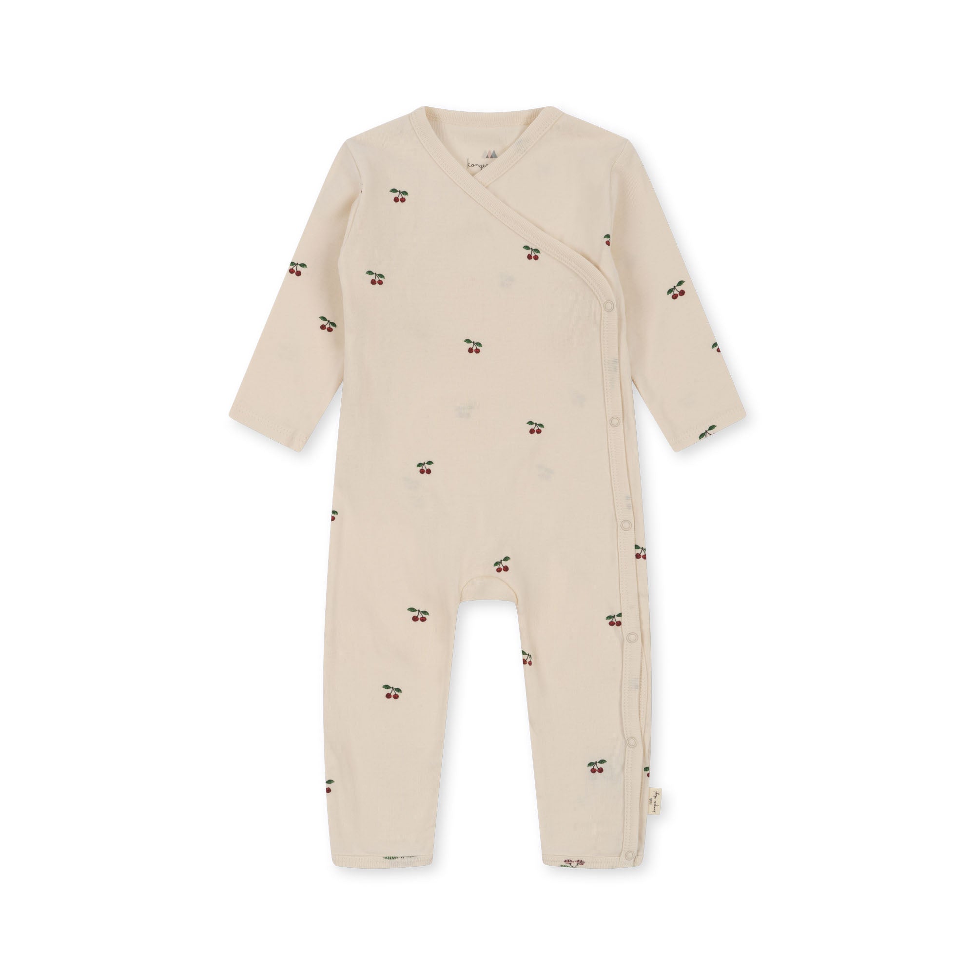 ONESIE GOTS - cherry 62/3m