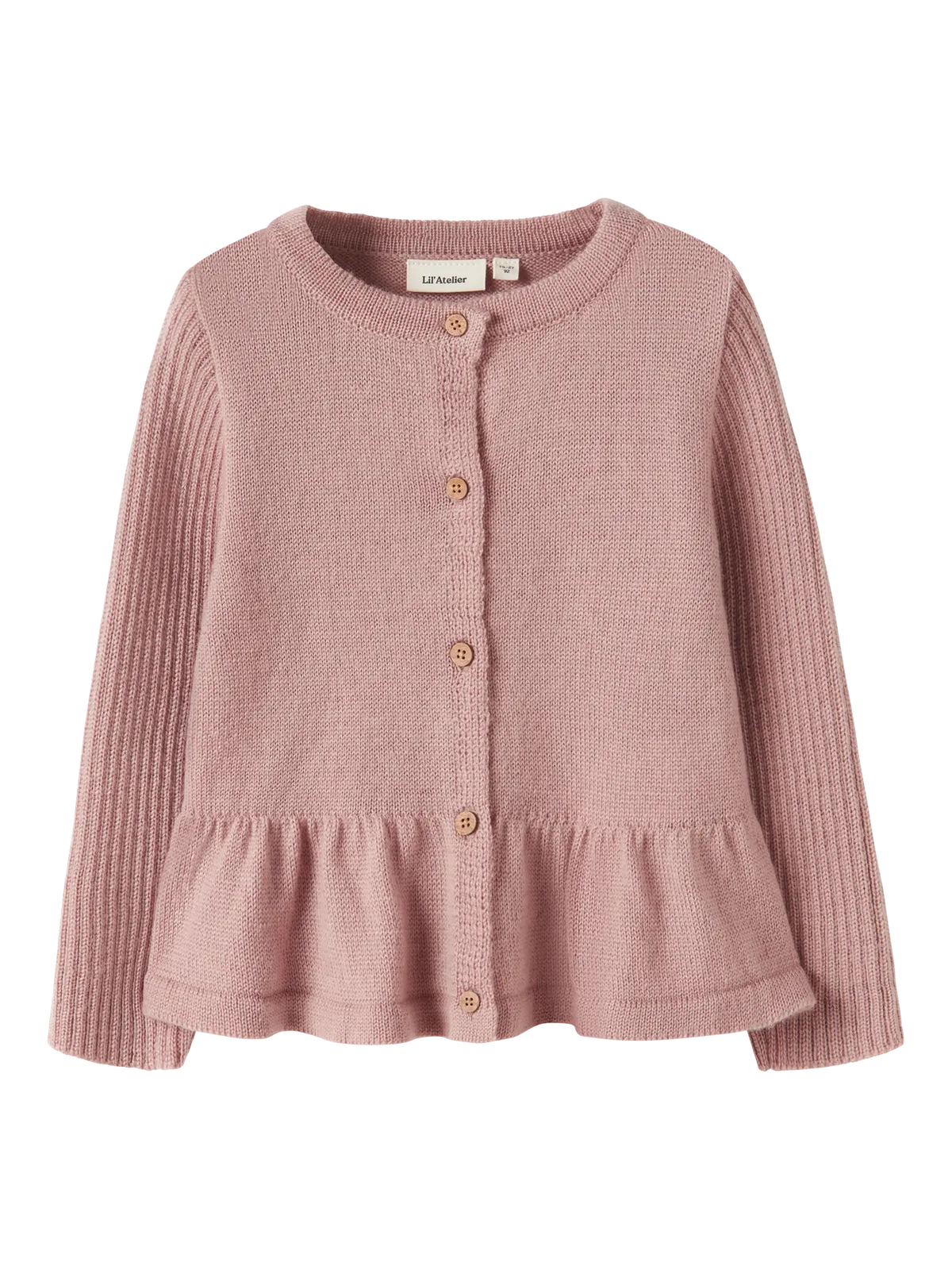 Lil Atelier NMFNOMO NIA WOOL LS KNIT CARD LIL