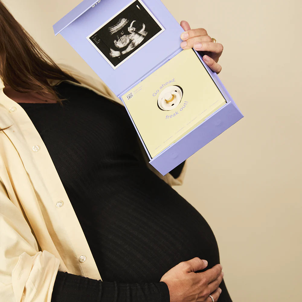 Bibs Baby on the way afsløringsboks