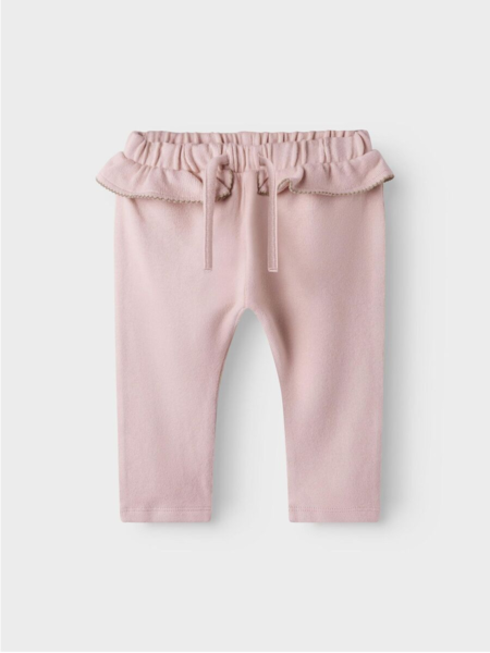 ØKOLOGISK BOMULD BUKSER - Misty Rose