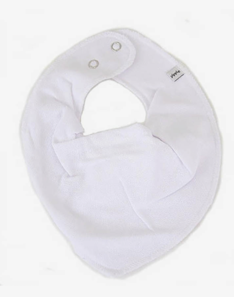 Pippi - Bandana Bib - Absorbent - White