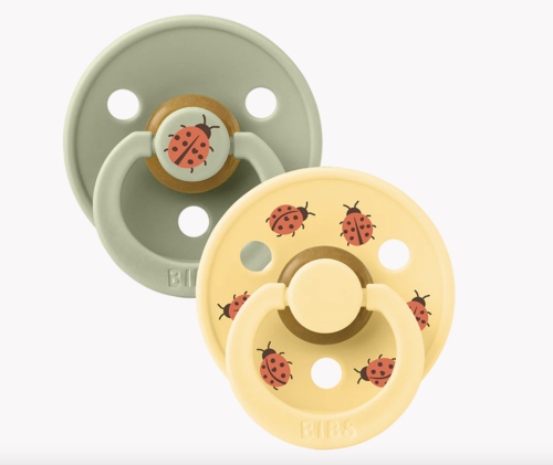 STUDIO Colour 2 Pack Ladybug - Sage/Pale Butter size 2