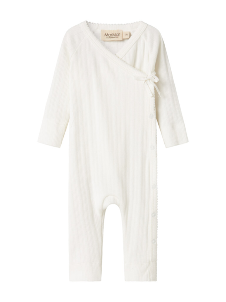 Rula, Pointelle, body, New Born - Gentle white