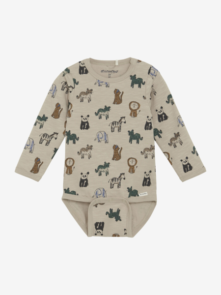 Minymo - Body LS AOP Oxford