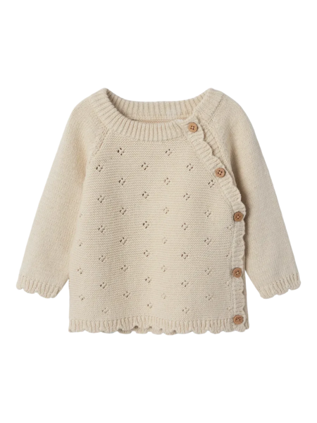 NBFLAGUNA LS WRAP KNIT LIL NOOS
