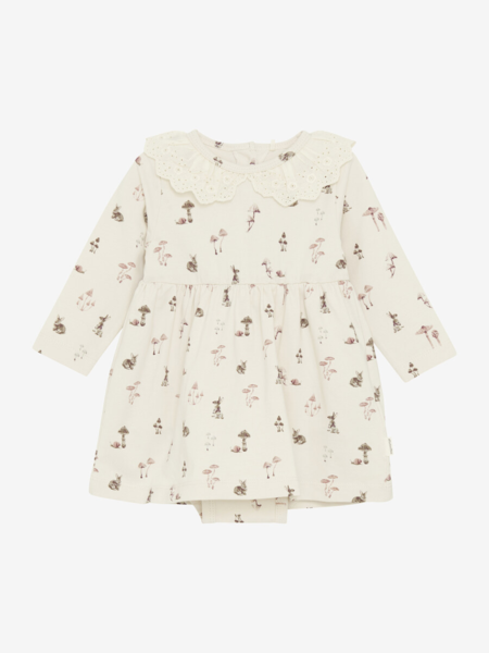 Minymo - Dress LS AOP