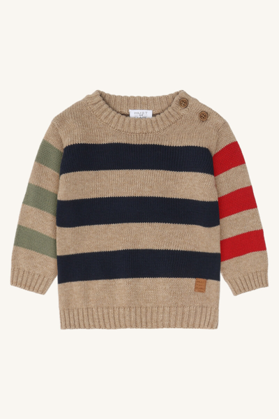 HCPelle Knit Colorblock Stripes