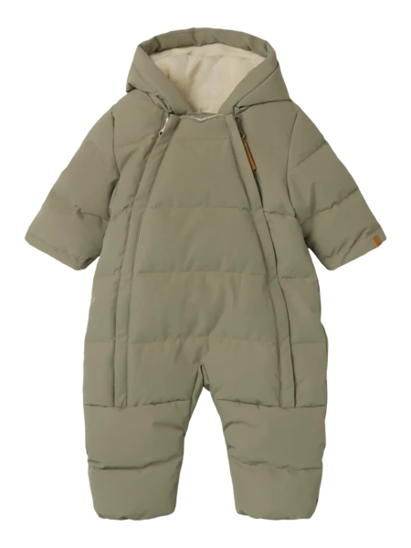 NBMLAMEDOW03 PUFFER SNOWSUIT FO LIL