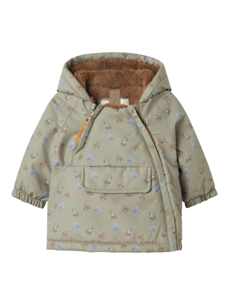 NBMLASNOW05 JKT AOP FO LIL