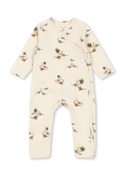 BASIC NEWBORN ONESIE GOTS – ØKOLOGISK MED STRETCH