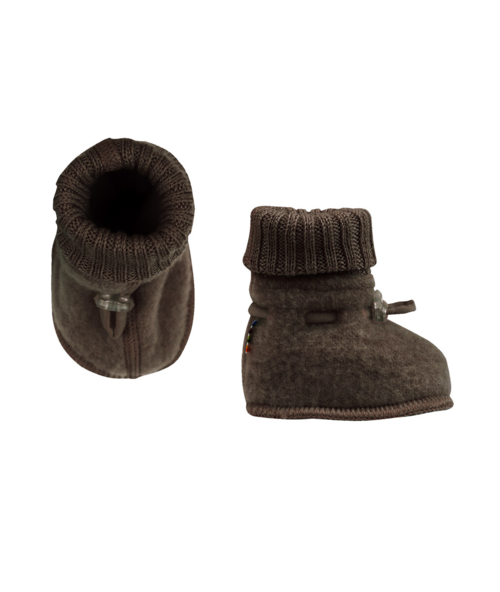 SLEEPING BOOTIES Mrk. brun