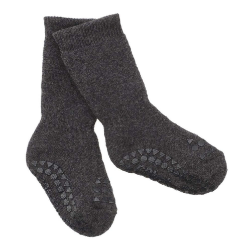 TERRY SOCKS - ORGANIC COTTON - Dark Grey Melange