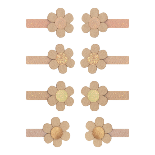 Mimi & Lula - 8 hårclips - Mini Daisy Spring Magic