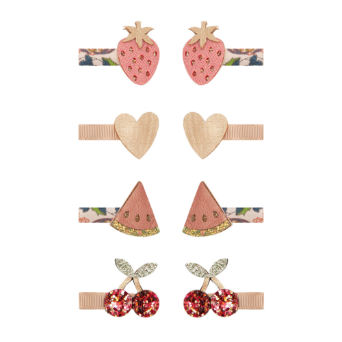 Mimi & Lula - 8 hårclips - Mini Fruit Florence