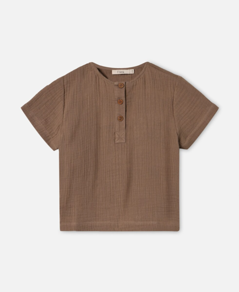 CHA CHA SS SHIRT - PINE BARK