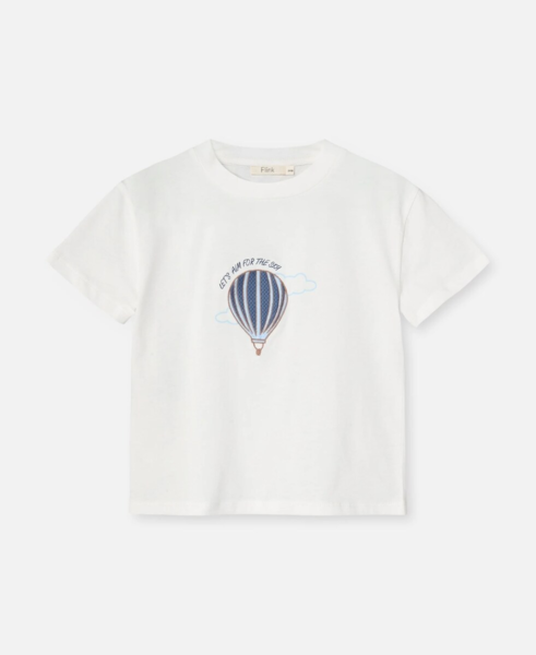 SOMMER BALLOON T-SHIRT - CLOUD DANCER