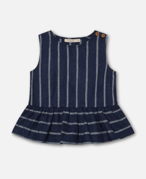 VIRA SL TOP - INSIGNIA BLUE / SANDSHELL