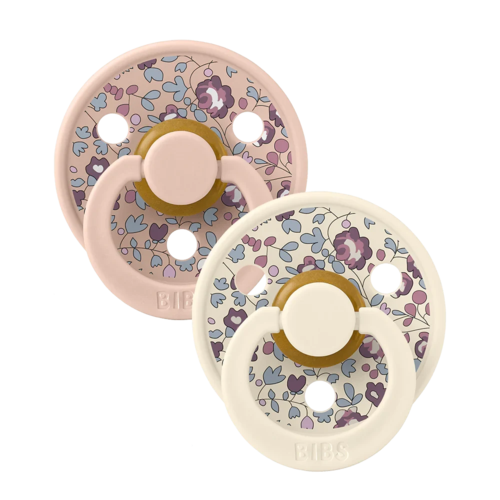 BIBS x LIBERTY Colour 2 Pack Eloise - Blush Mix size 2