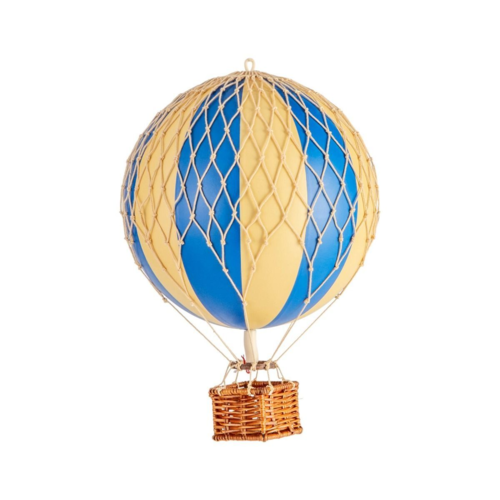 Luftballon 30 cm dobbelt blå