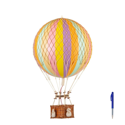 Luftballon 56 cm regnbue pastel