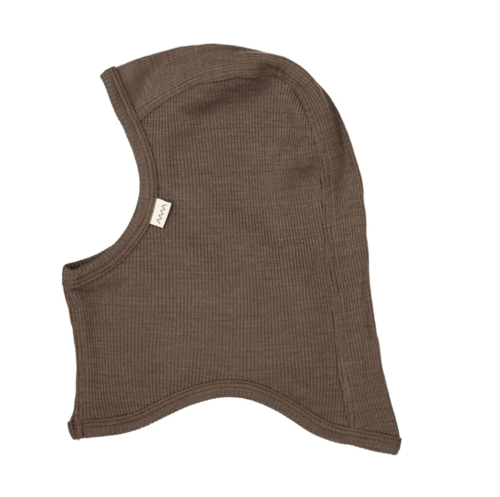 Balaclava, Uld Rib Elefanthue - Terre