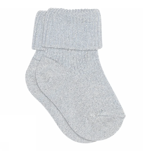 Ida glitter socks - Ice Heather