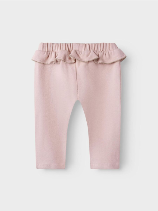 ØKOLOGISK BOMULD BUKSER - Misty Rose