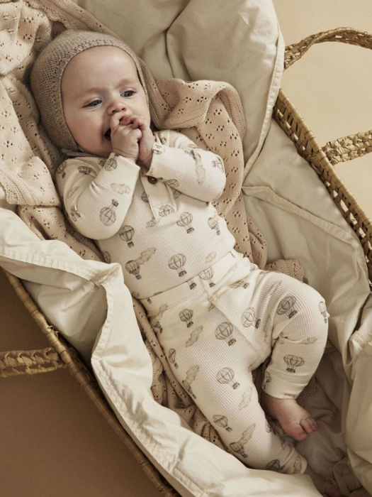 PRINTET LEGGINGS - turtledove