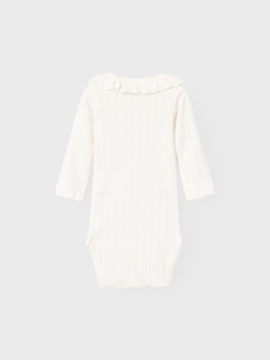 LANGÆRMET BODYSTOCKING - coconut milk