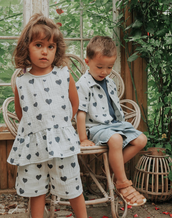 LOVE SS SHIRT - DREAM BLUE