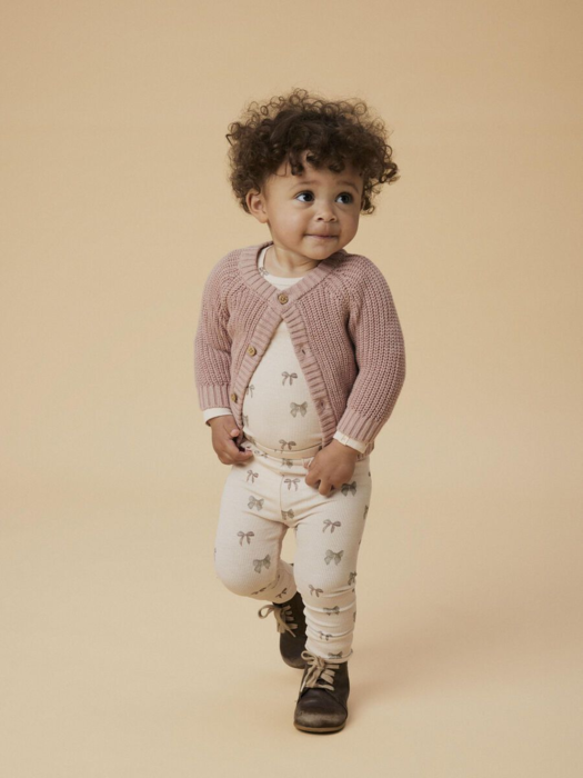 LANGÆRMET STRIKKET CARDIGAN