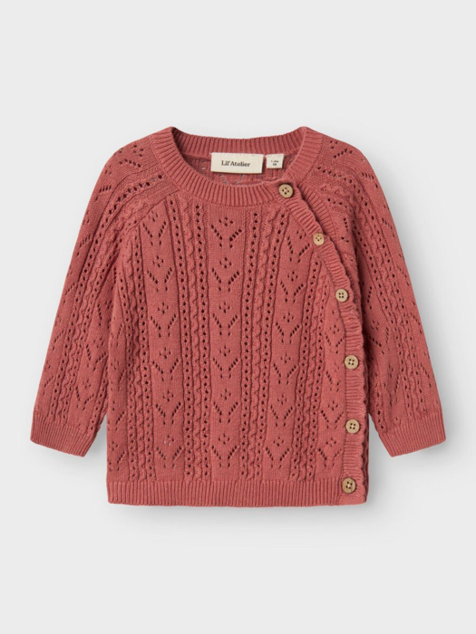 SLÅ-OM STRIKKET CARDIGAN